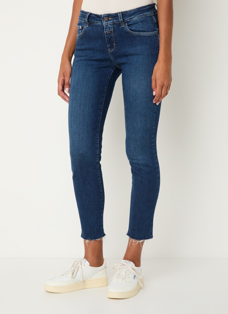 Jeans skinny a vita media Baker in cotone biologico CHIUSO