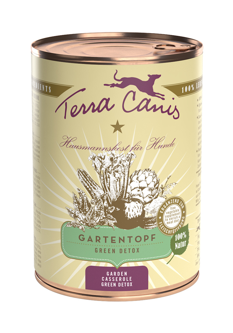Terra Canis Hundenassfutter Terra Canis Gartentopf 6x400g