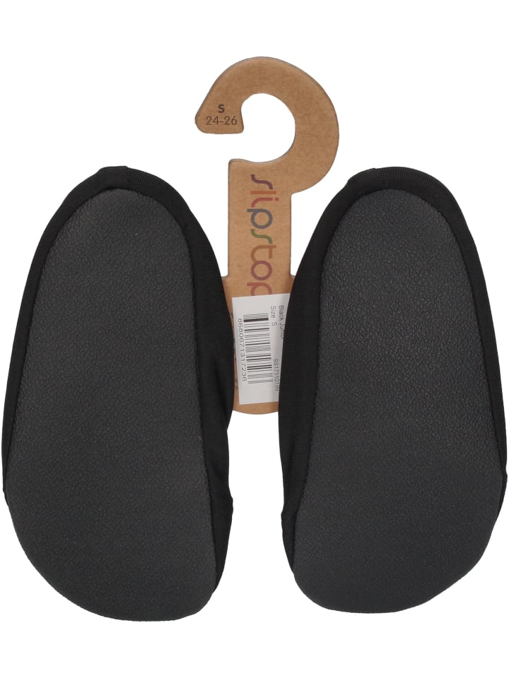 SLIPSTOP DEUTSCHLAND Badeschuhe Black Junior  in schwarz günstig kaufen
