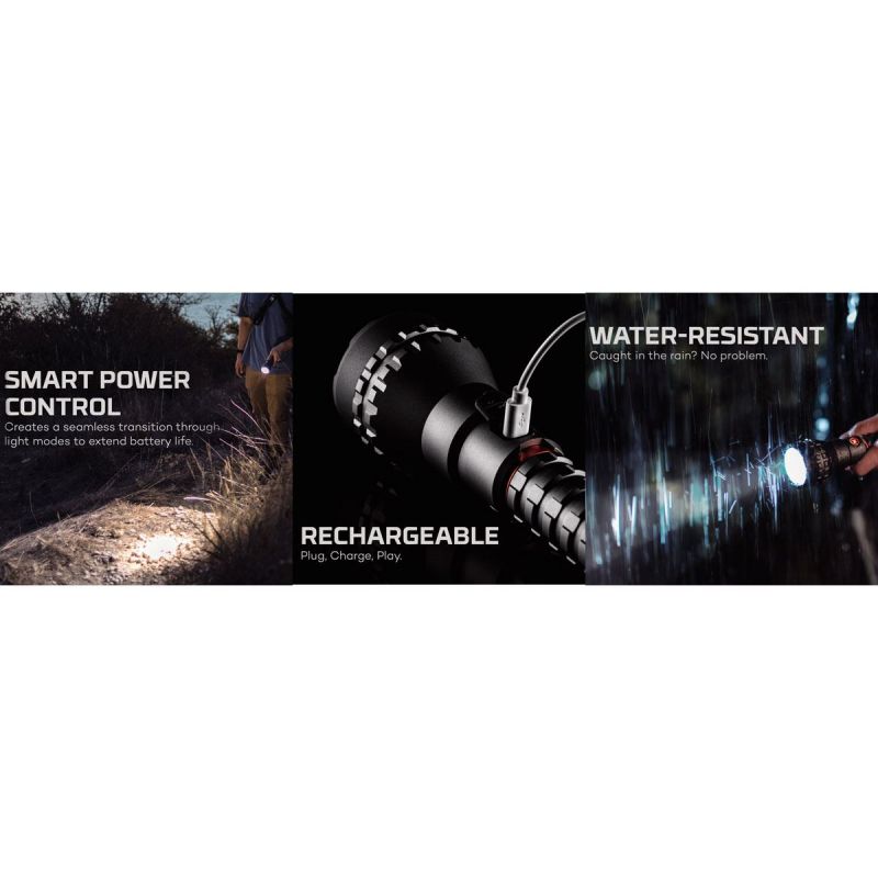 NEBO Luxtreme wiederaufladbare 500 Lumen LED FLT-1008-G