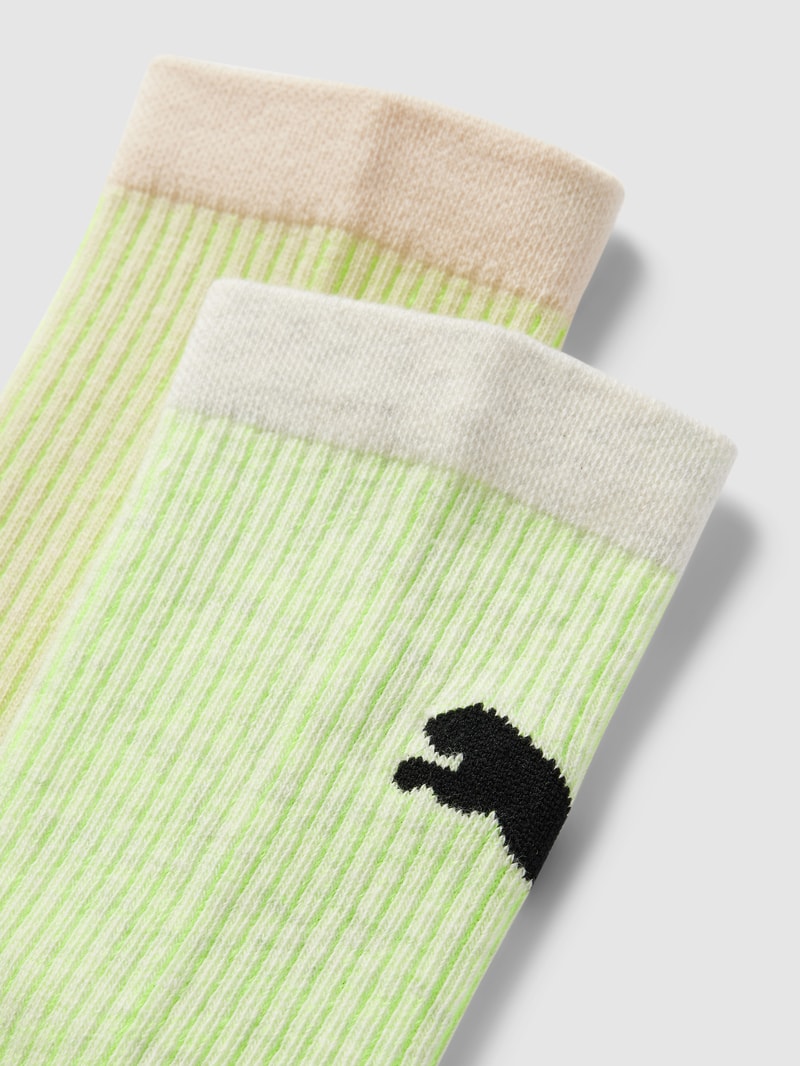 Socken mit Label-Details im 2er-Pack Modell 'Classic Sock' in offwhite