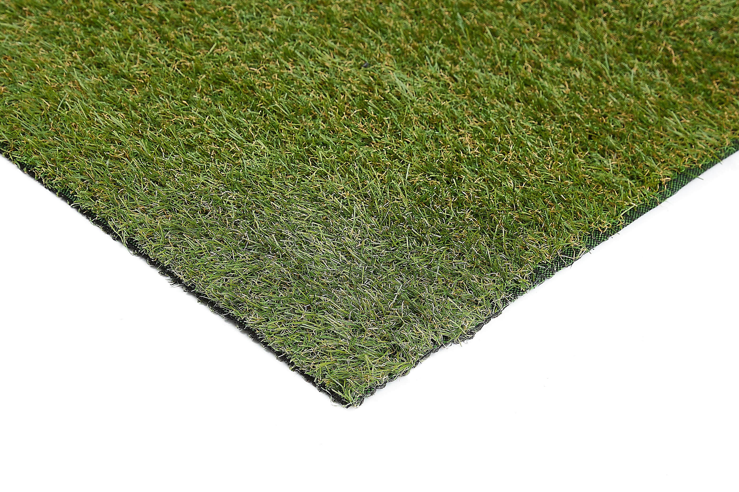 Kunstrasen Rasenteppich Casablanca, Andiamo, rechteckig, Höhe: 20 mm, realistische Optik, mit Drainage-Löchern, strapazierfähig, & UV-stabil