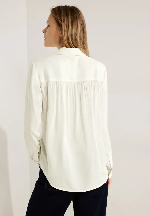 CECIL Bluse in Unifarbe