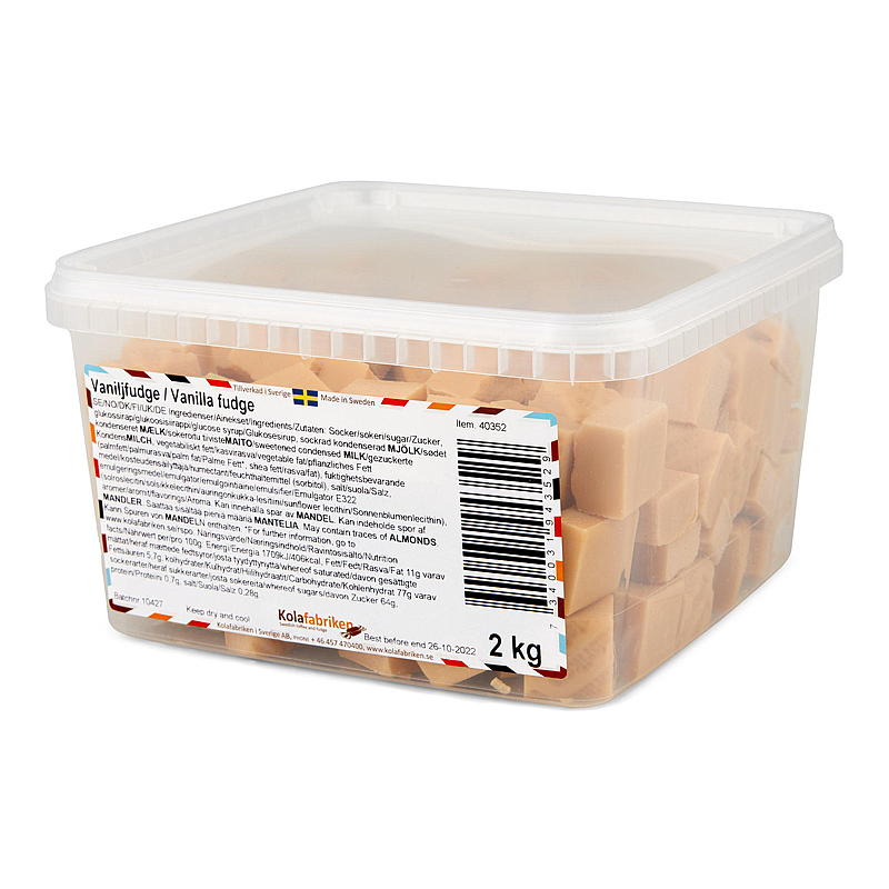 KnallGodt Fudge vanilje 2 kg