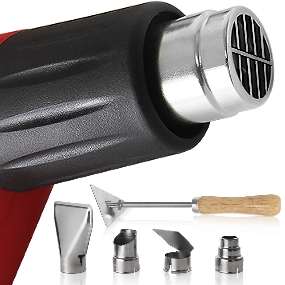 Casaria monzana® Heißluftpistole 2000 Watt inkl. Zubehör und Koffer