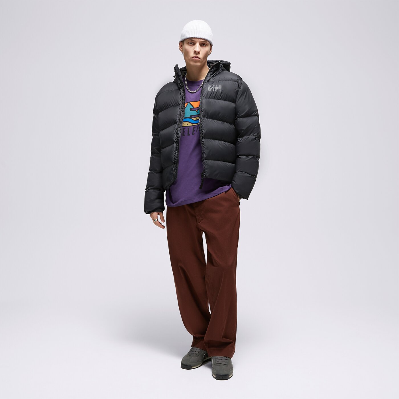 HELLY HANSEN JACKE WINTER ACTIVE PUFFY JACKET Schwarz