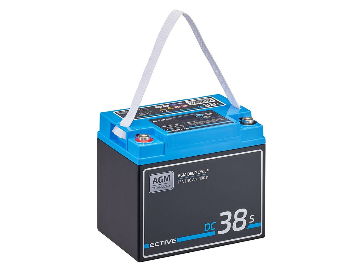 Ective DC-S 38 Ah AGM-Batterie