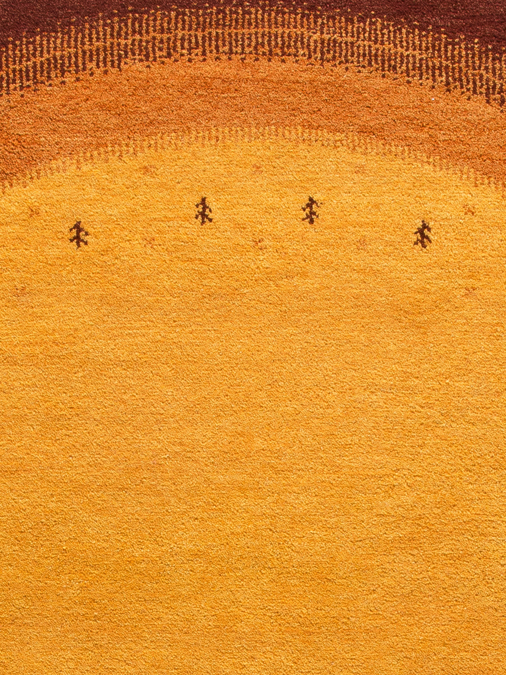 Odisha Gabbeh ca. 247 x 247 cm, Unikat / Einzelstück