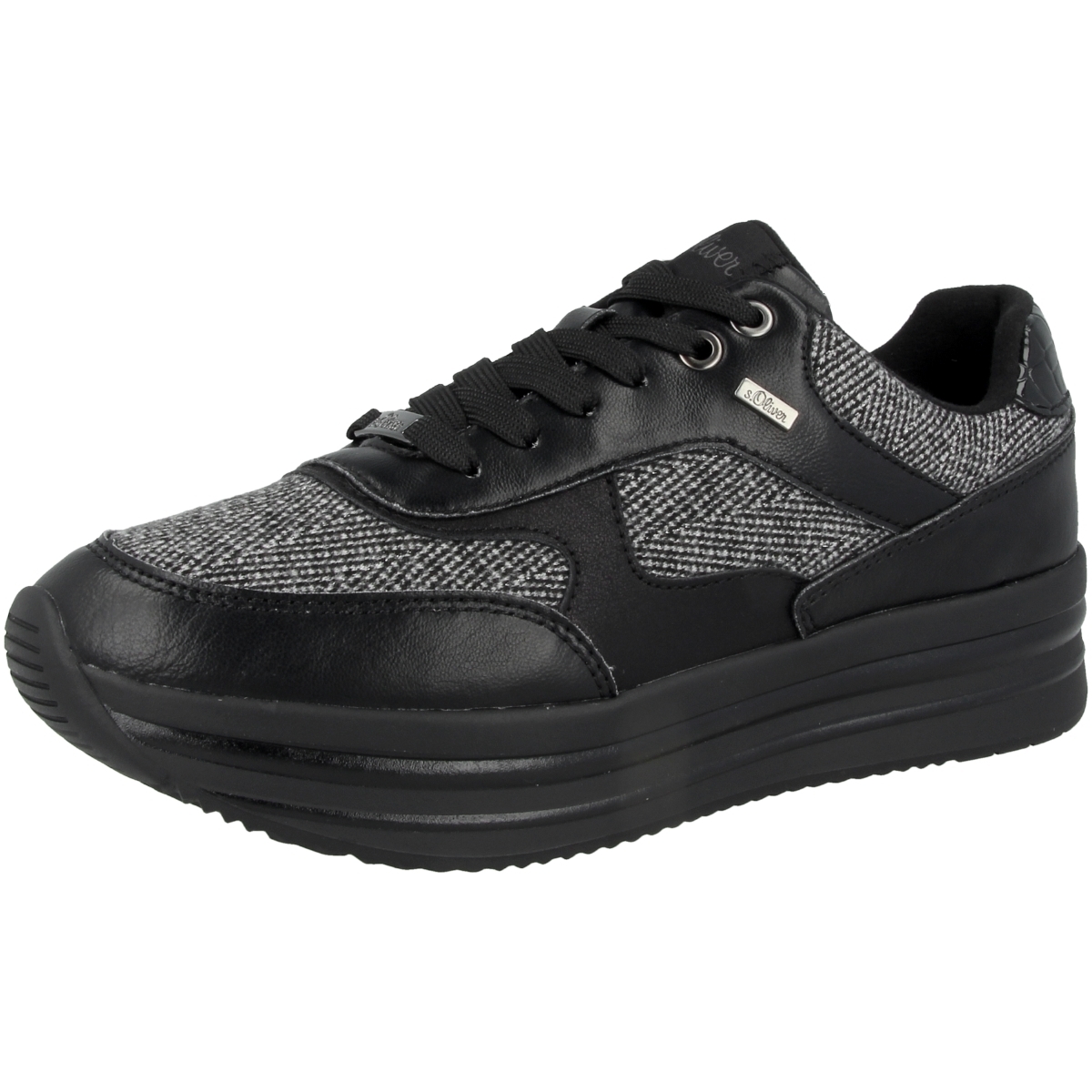 s.Oliver 5-23628-37 Sneaker Low schwarz