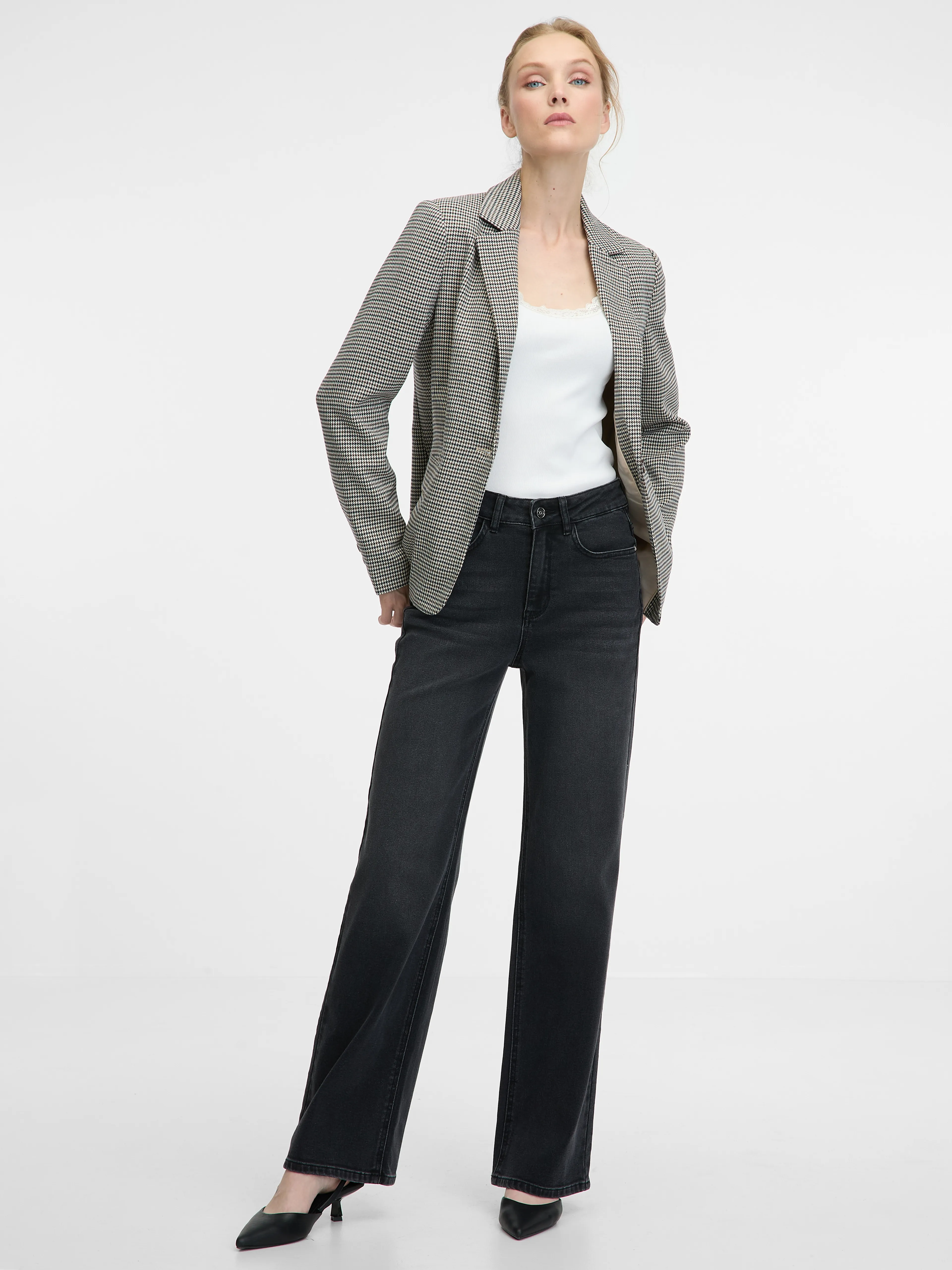 Graue Damenjacke ORSAY