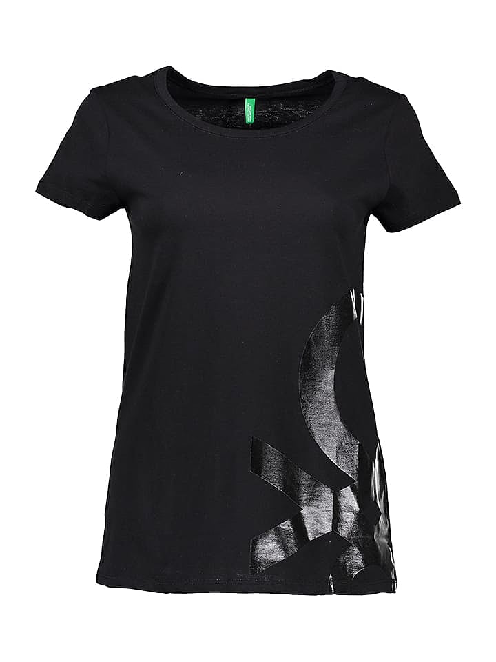 Benetton Shirt in Schwarz günstig kaufen S