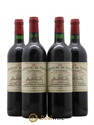 Château de Sales  2002 - Lot de 4 Bouteilles