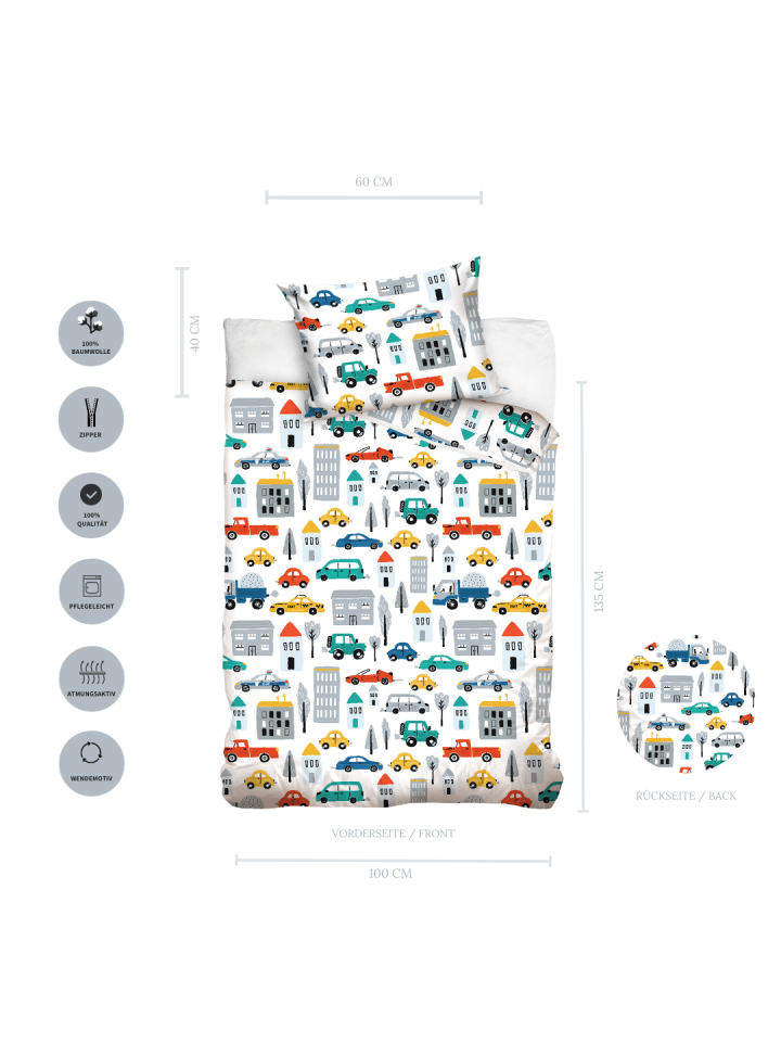 termana Traum&Trend Baby Bettwäsche-Set 