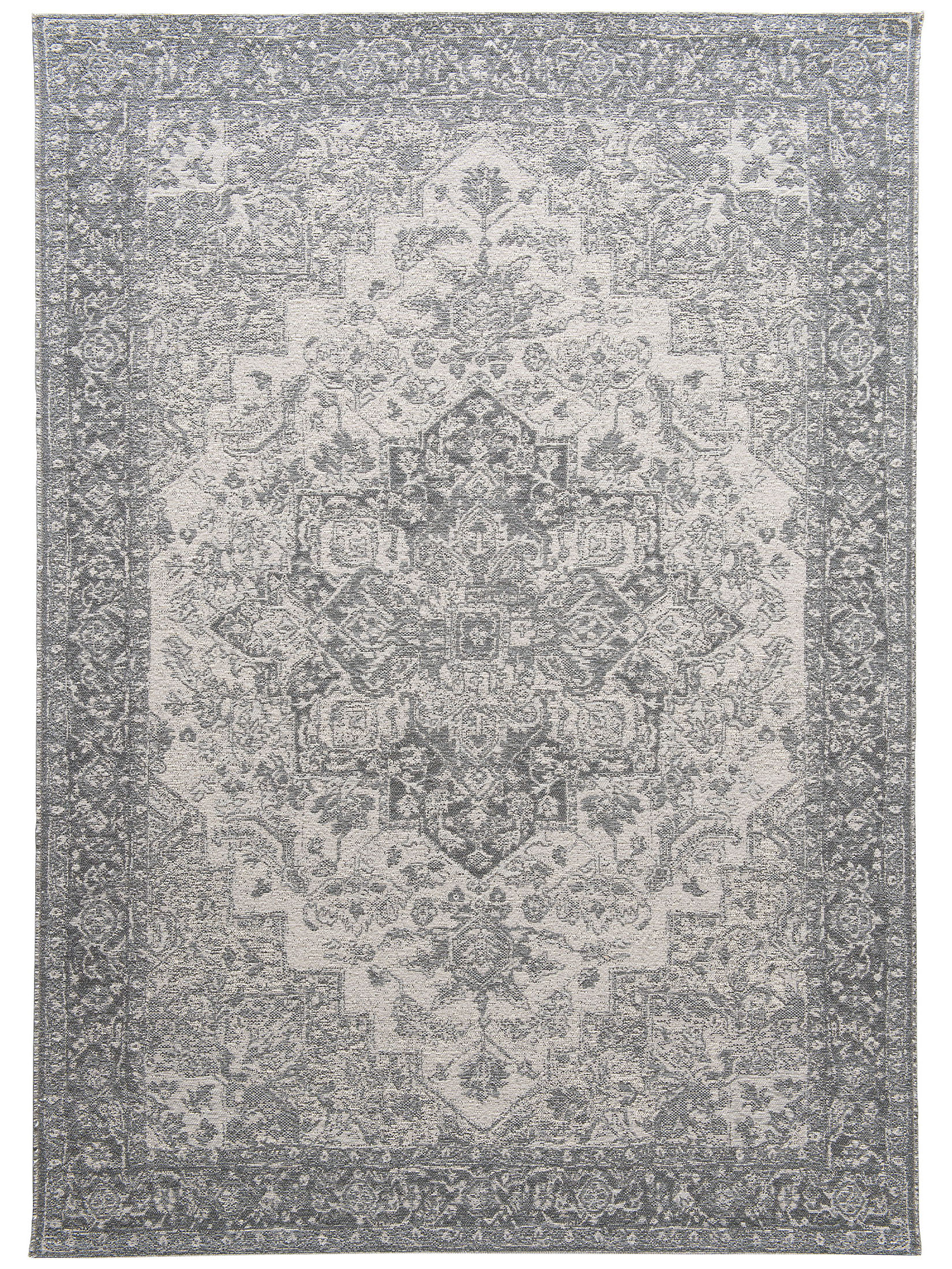 Inverness Vintage-Teppich, Silber