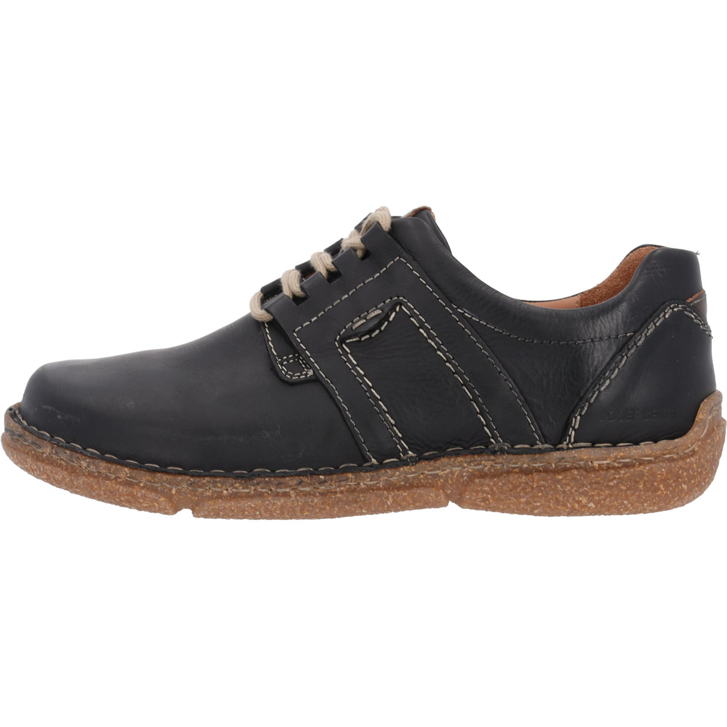 Josef Seibel Neele 44 85144, Schnürschuhe, Damen, Schwarz (Schwarz-Kombi)
