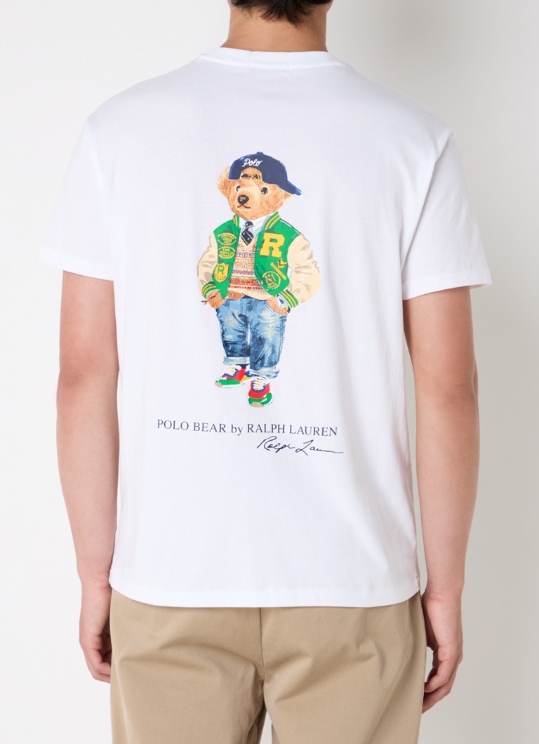Ralph Lauren  T-shirt met logo- en backprint