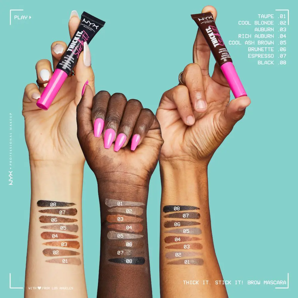 NYX Thick It. Stick It!Maskara do brwi Espresso