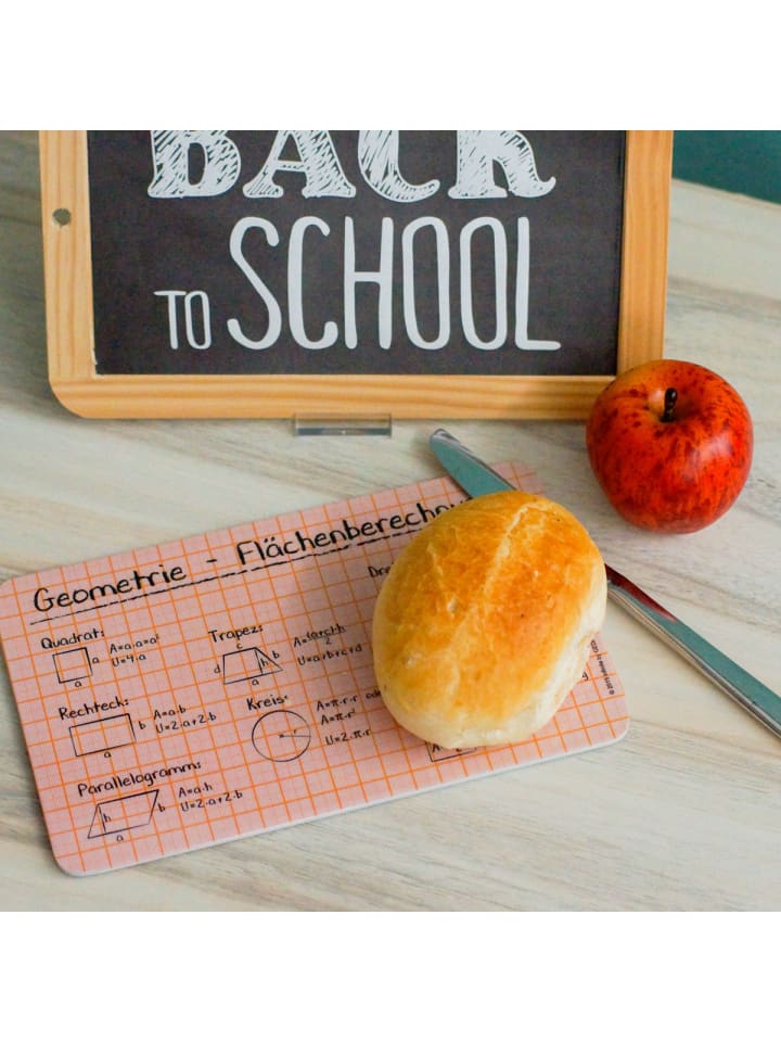 Geda Labels Frühstücksbrettchen Geometrie in Rot - 23,5x14,5x0,3cm günstig kaufen onesize