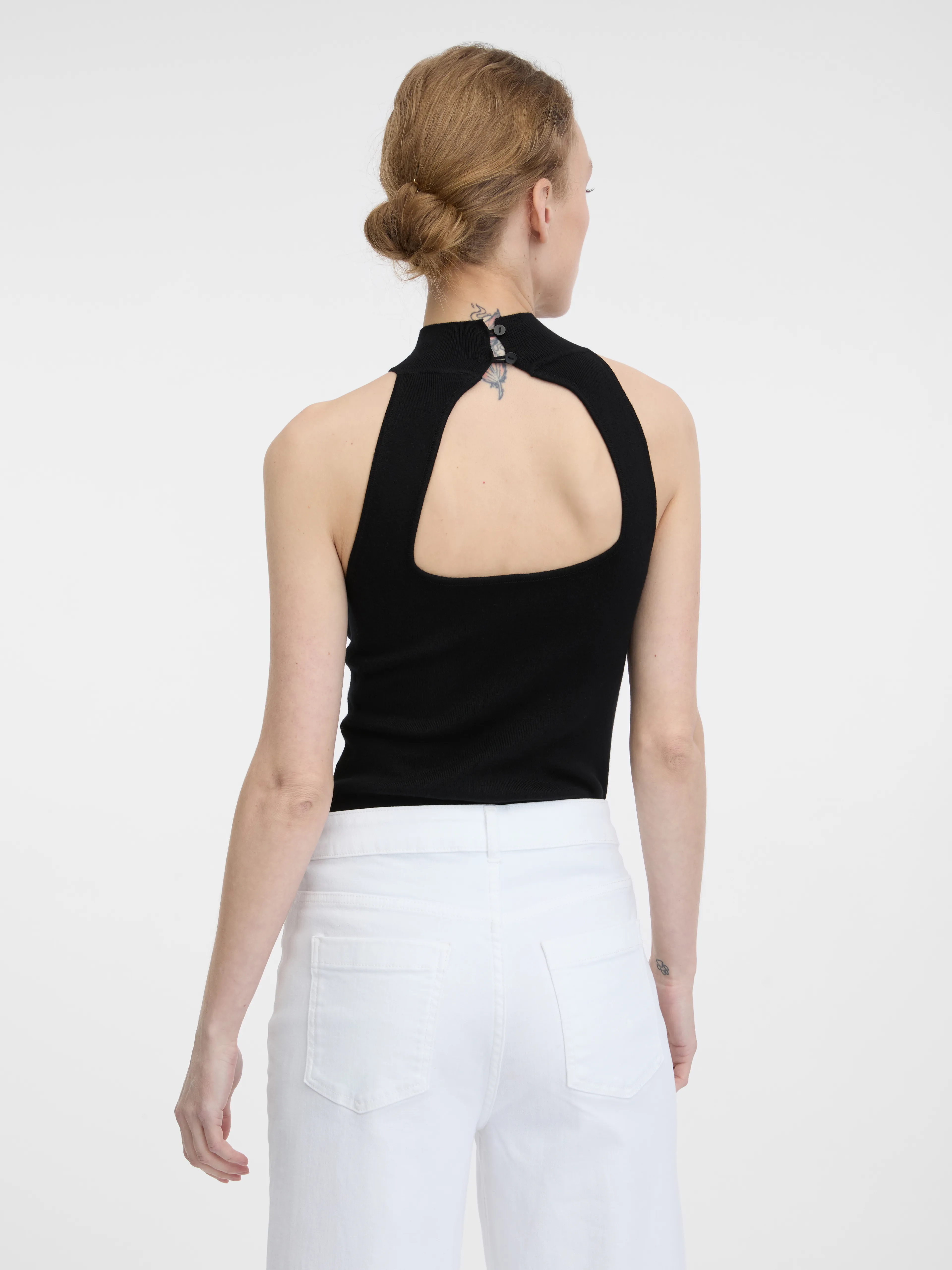 Schwarzes Damen-Tank-Top ORSAY