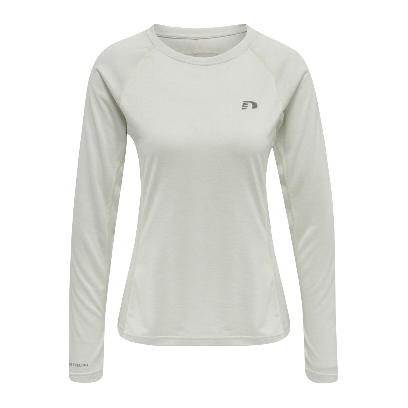 Newline Sweatshirt Running Damen Beige F1113