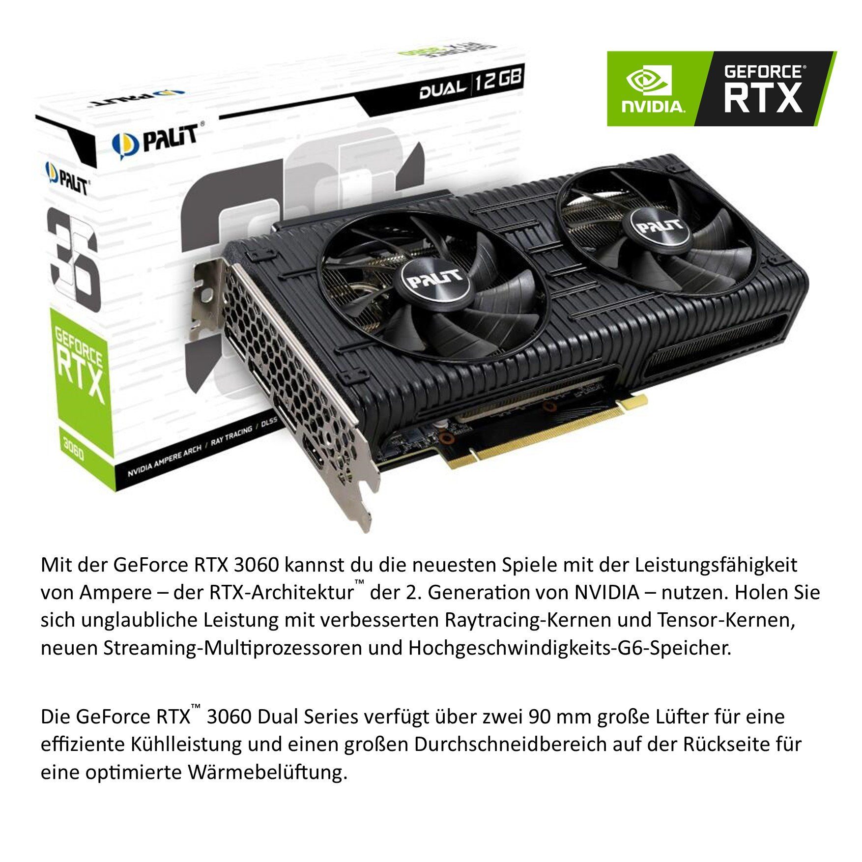 Meinpc Set i7 RTX 3060 Gaming-PC-Komplettsystem (27,00