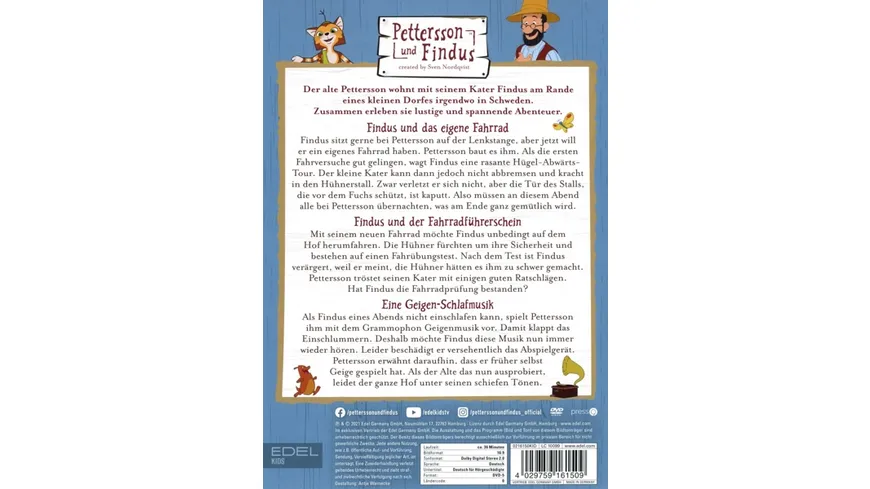 Pettersson und Findus -  Findus und das eigene Fahrrad