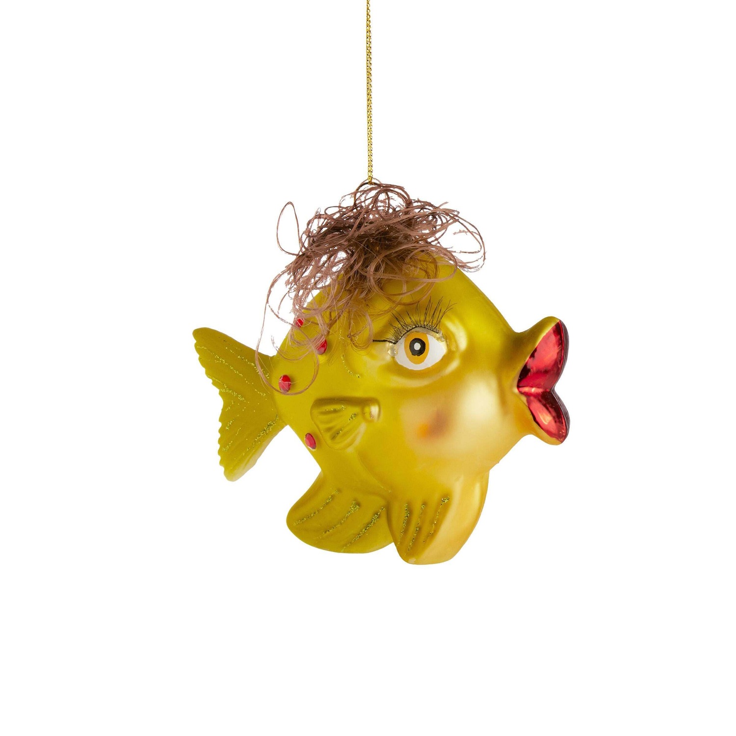 HANG ON Anhänger Fisch mit Locken