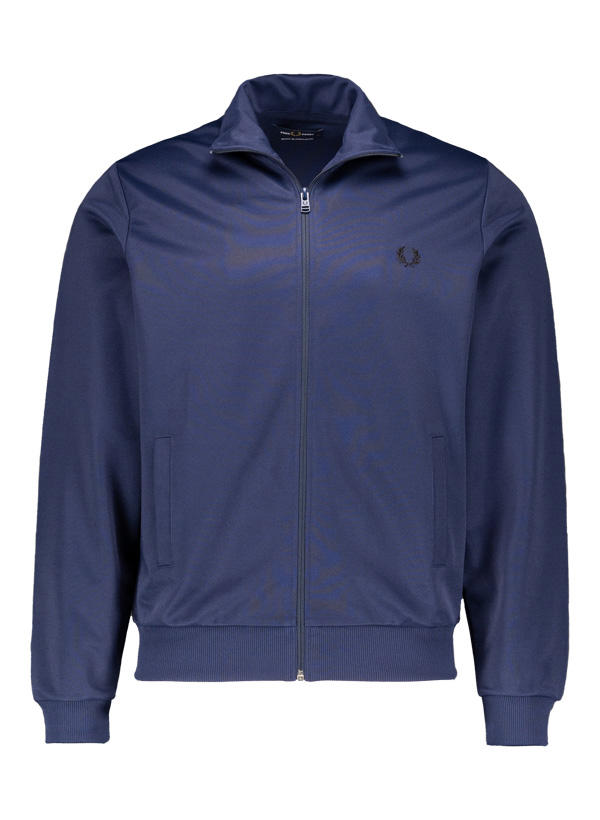 Fred Perry, Trainingsjacke, Baumwolle, dunkelblau
