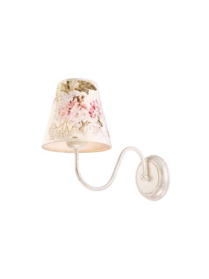 Licht-Erlebnisse Wandlampe in Shabby Weiß Ecru Rosa Grün günstig kaufen onesize