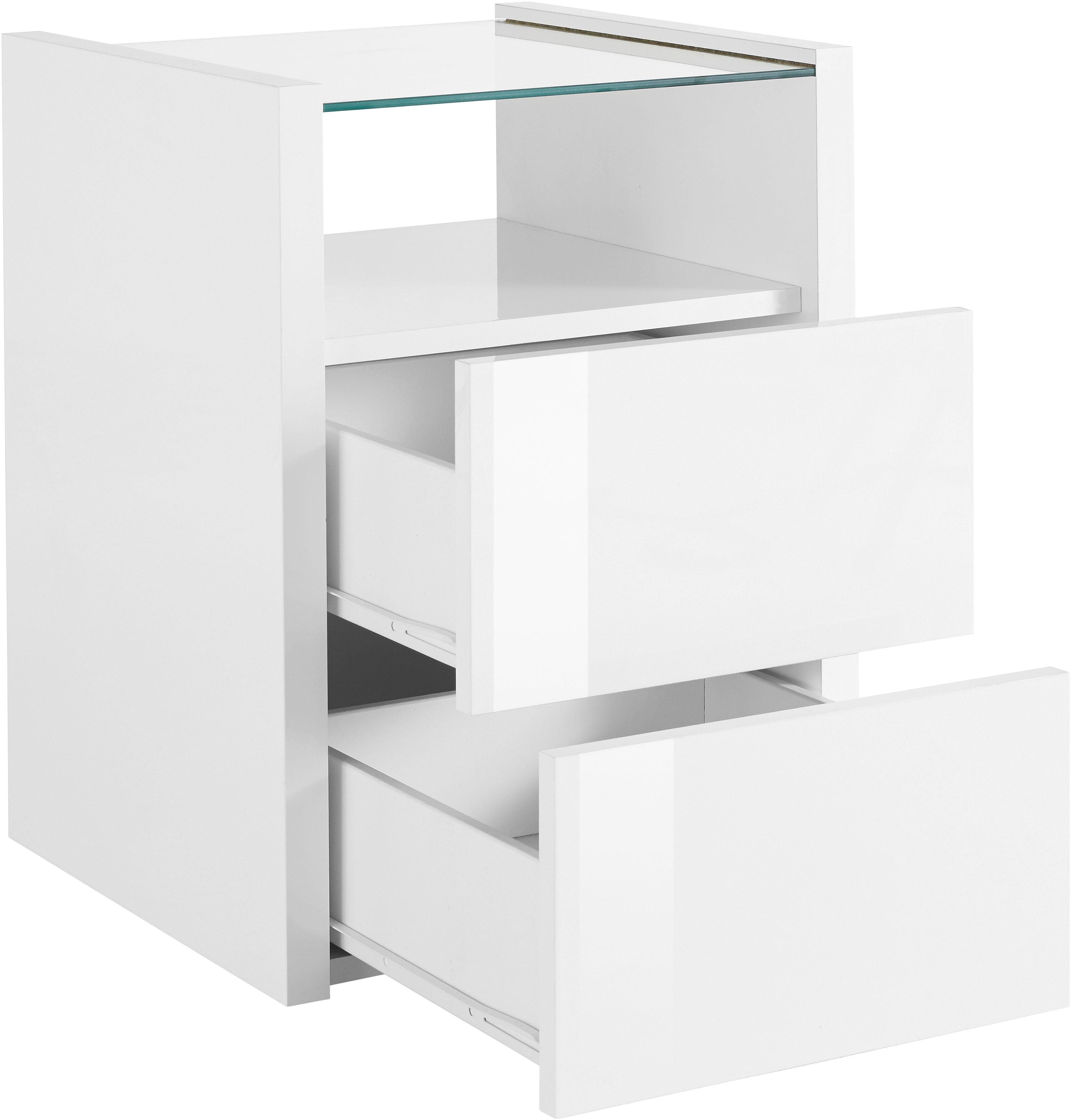 Tecnos Nachtkonsole, Höhe 56, 8 cm