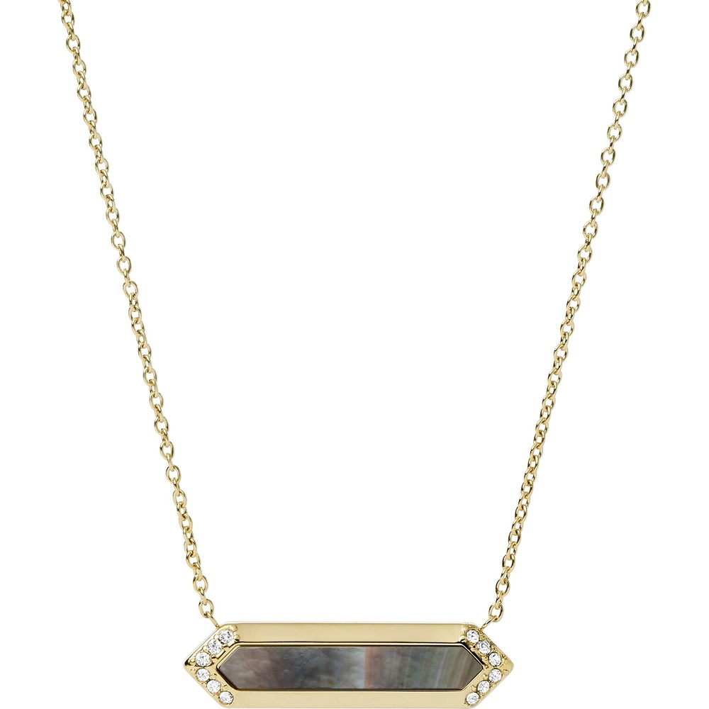 Fossil Chaînette Acier inoxydable collier