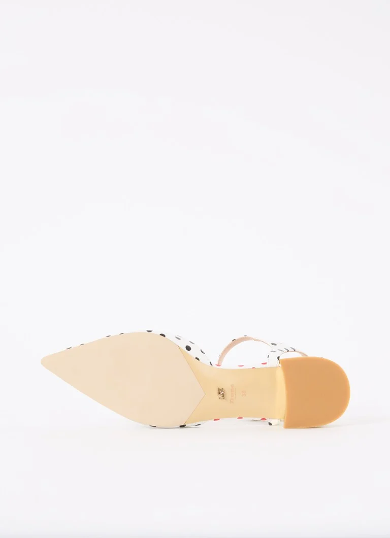 Zapatos de tacón Dune London Hodge con lunares y pedrería.