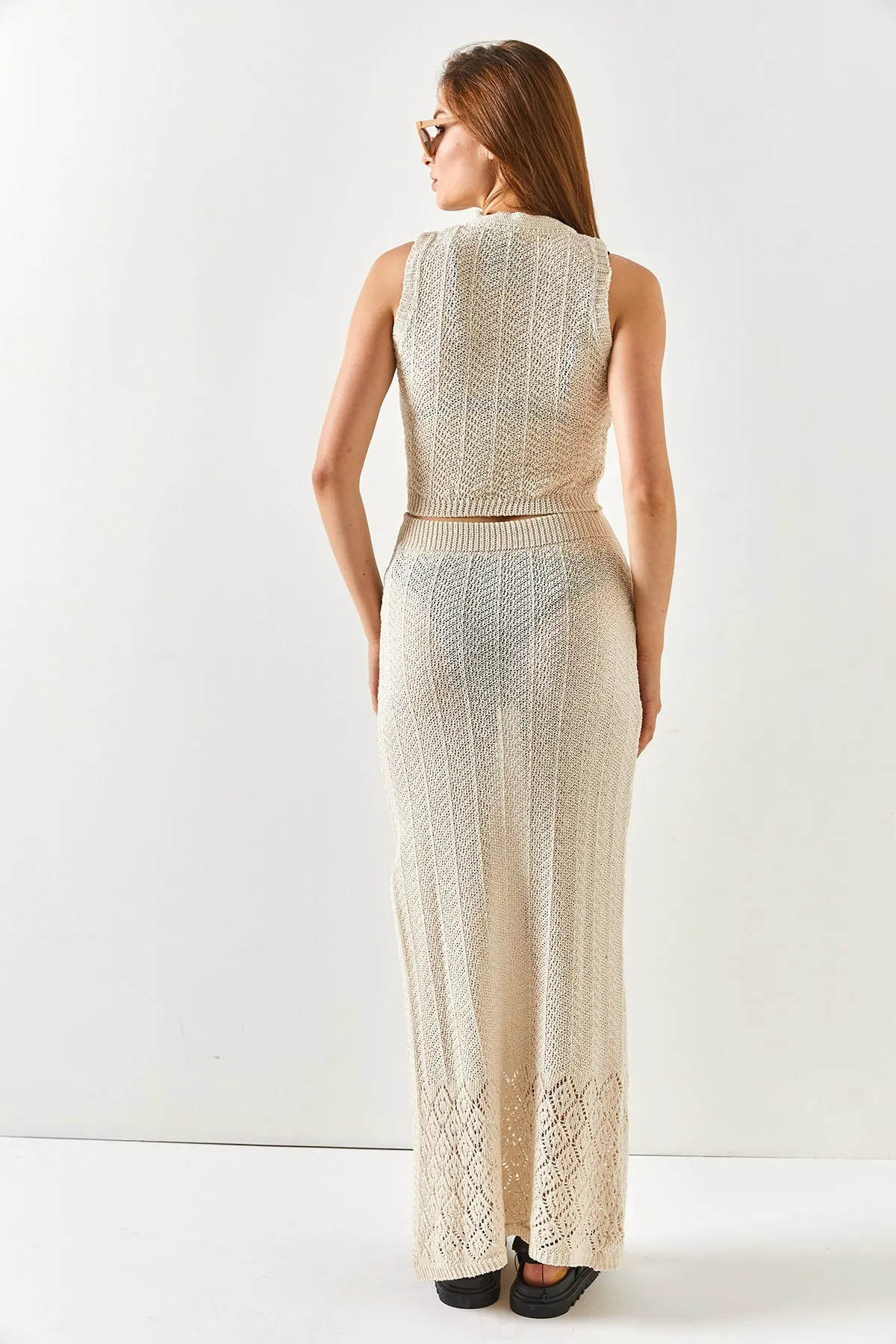 Olalook  Zweiteiler - Ecru - Regular Fit