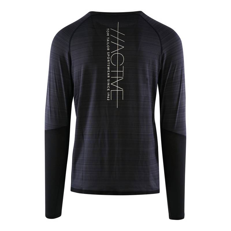 TOM TAILOR Longsleeve Benno T-Shirt Herren