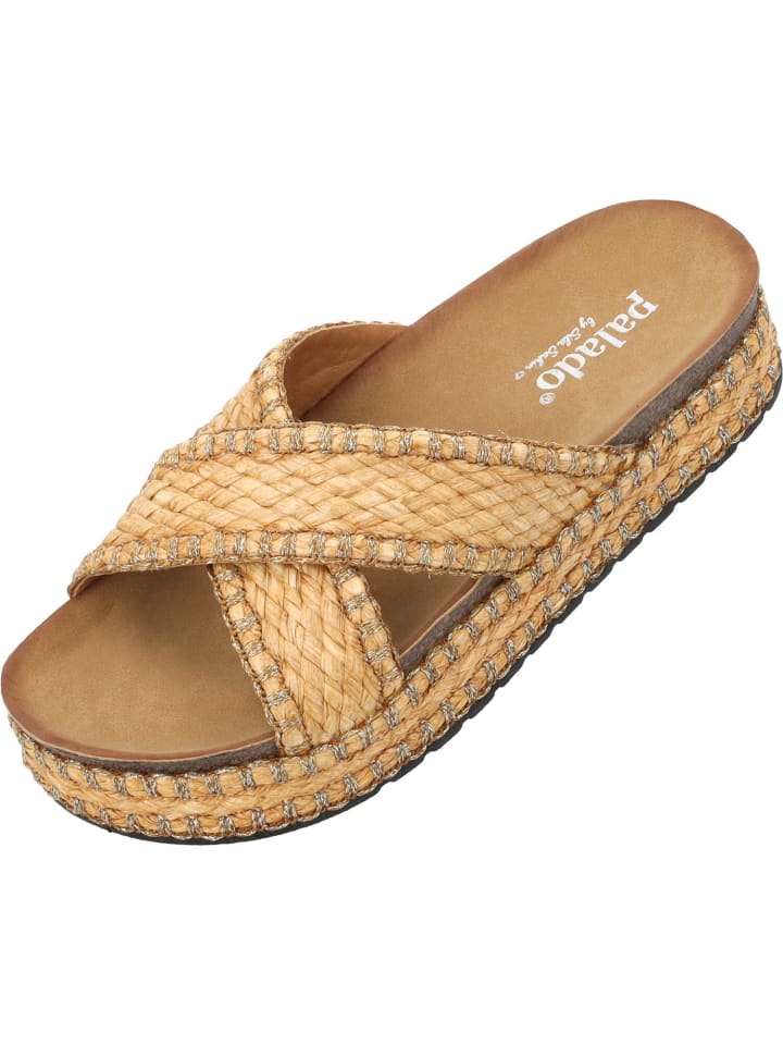 palado Plateau-Sandaletten in Beige günstig kaufen