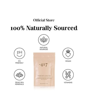 minus417 Serenity Legend Hydrating Dead Sea Badesalz-500 g