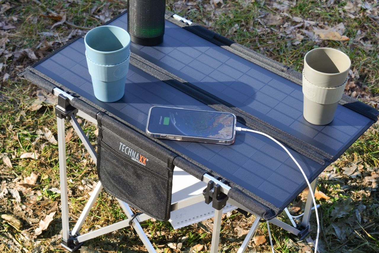 Technaxx FALTBARER SOLAR-CAMPINGTISCH 20W TX-251