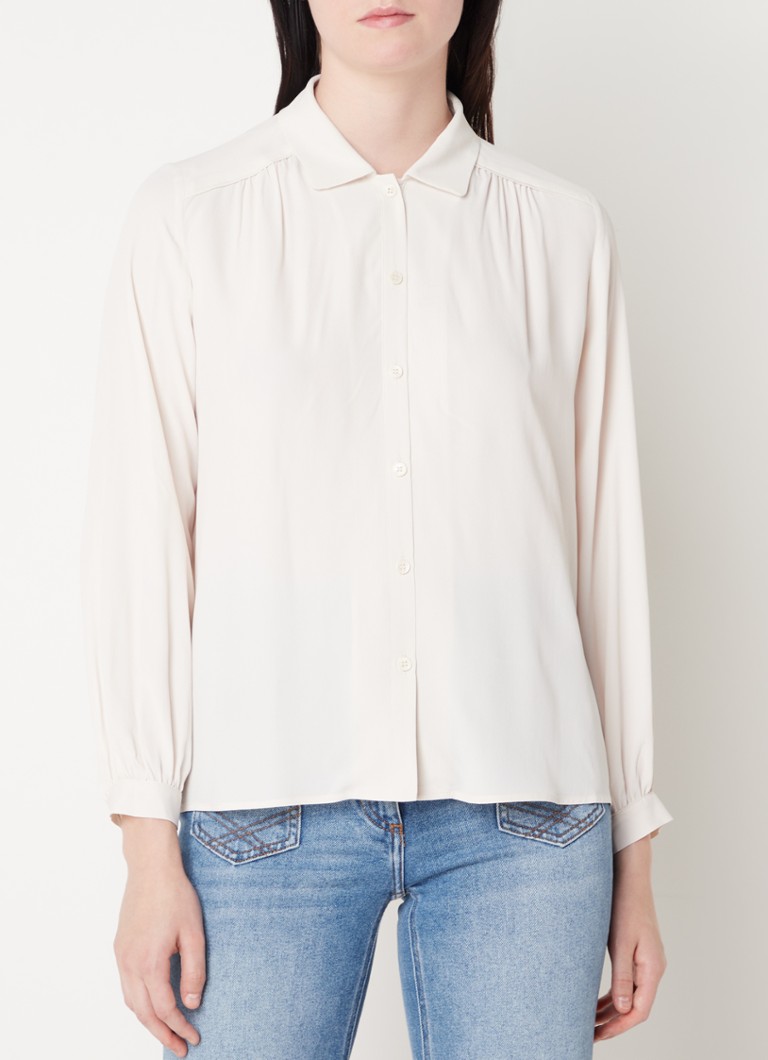 Gerard Darel Colombe blouse with pleats