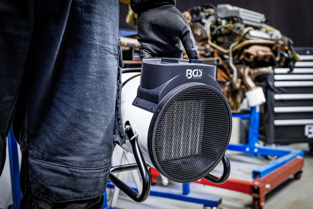 BGS 73371 Elektrisk varmluftsvärmare 3 kW