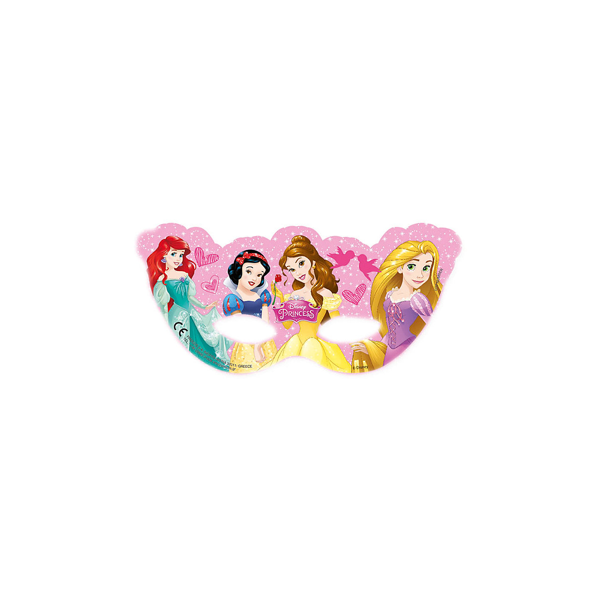 Masken   Princess, 6 Stück
