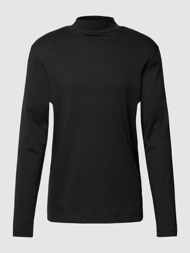 Pullover mit Turtleneck in schwarz
