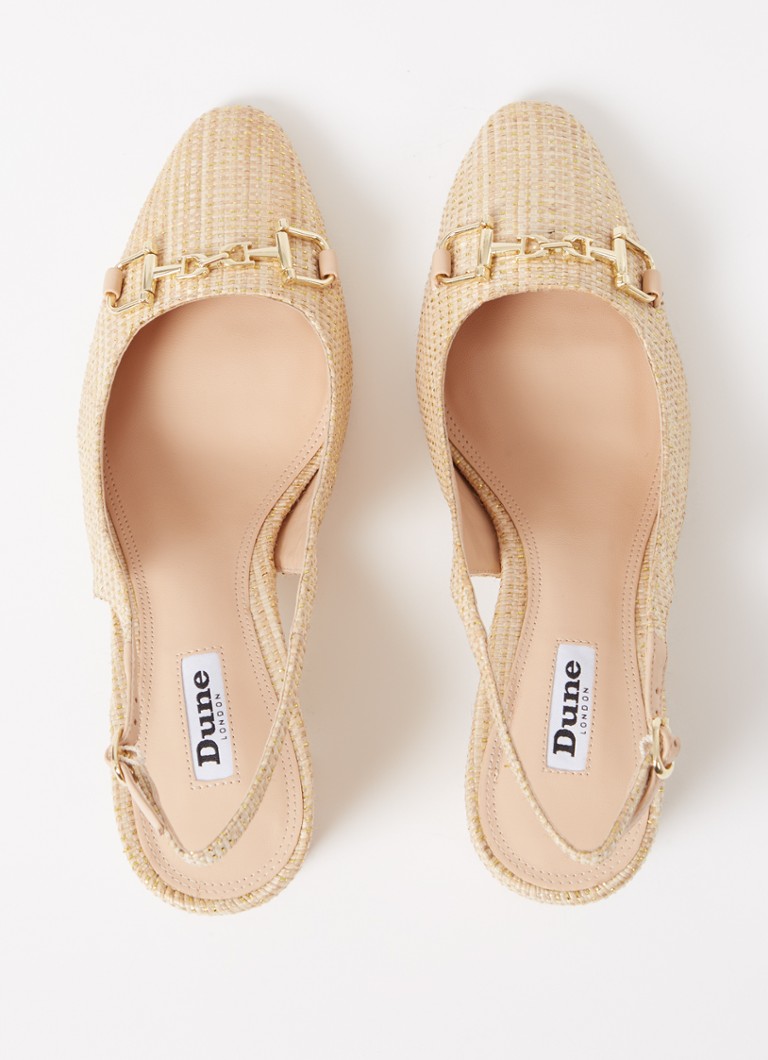 Dune London Choices Slingback-Pumps mit Trensenverschluss
