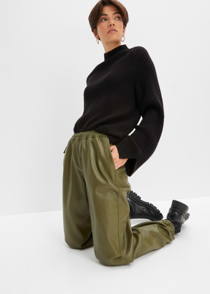 Lederimitat-Hose