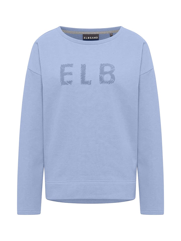 ELBSAND Sweatshirt in Hellblau günstig kaufen