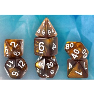 RPG Dice Set - Treasure Series: Topaz (8)