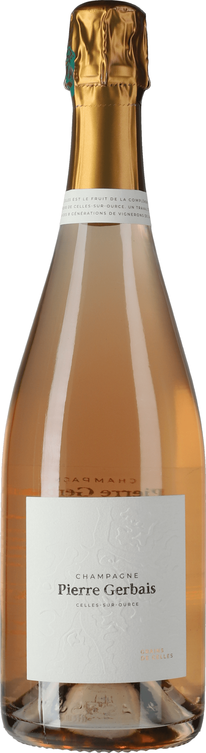 Pierre Gerbais: Champagne Grains de Celles Extra Brut Rosé