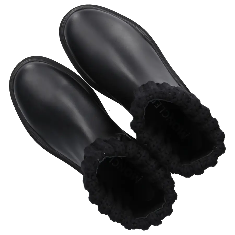 Moncler - Klassische Stiefeletten LARUE CUFF Kalbsleder - schwarz