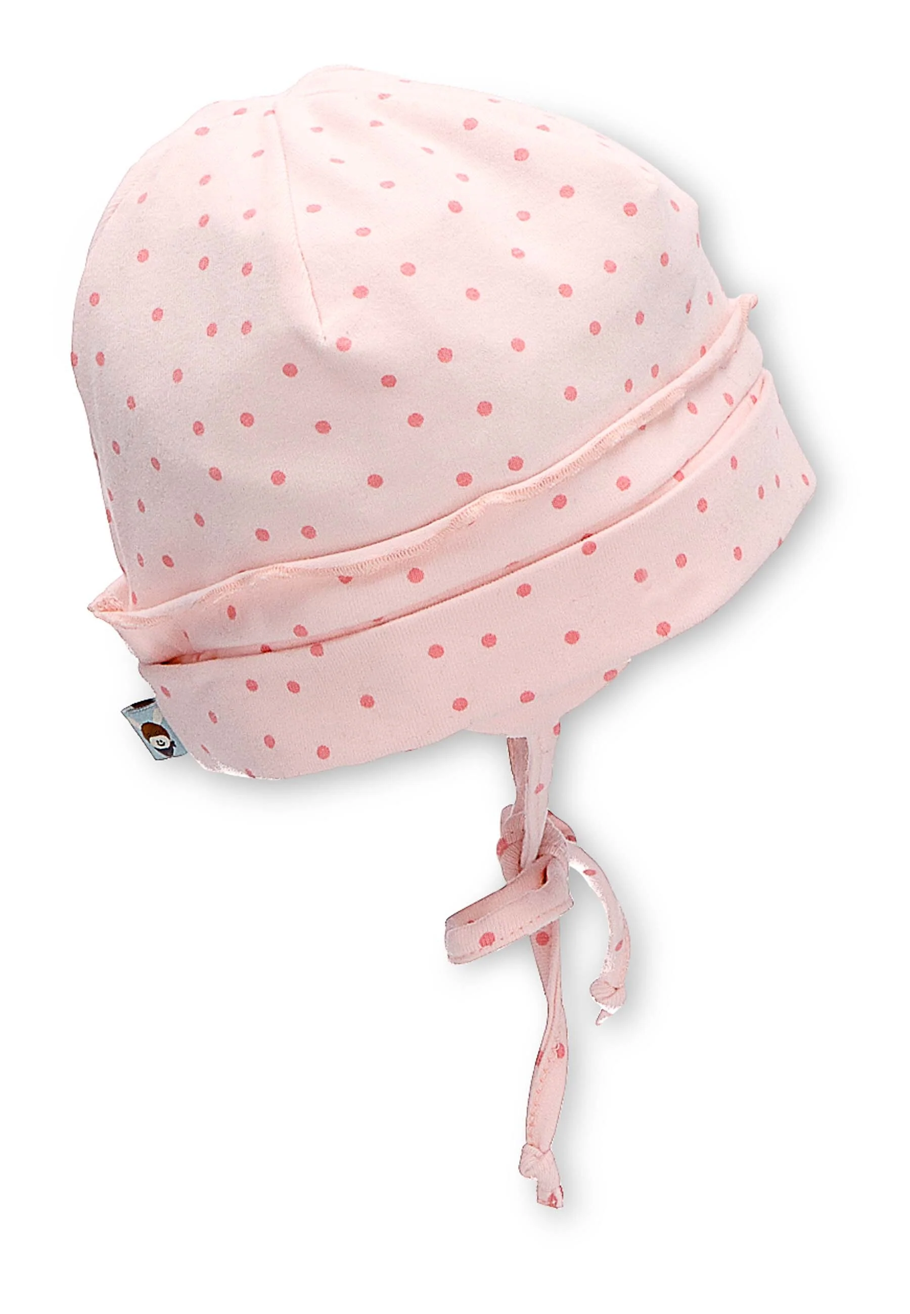 GOTS Beanie Esel Emmi Girl in Rosa mit Bindeband