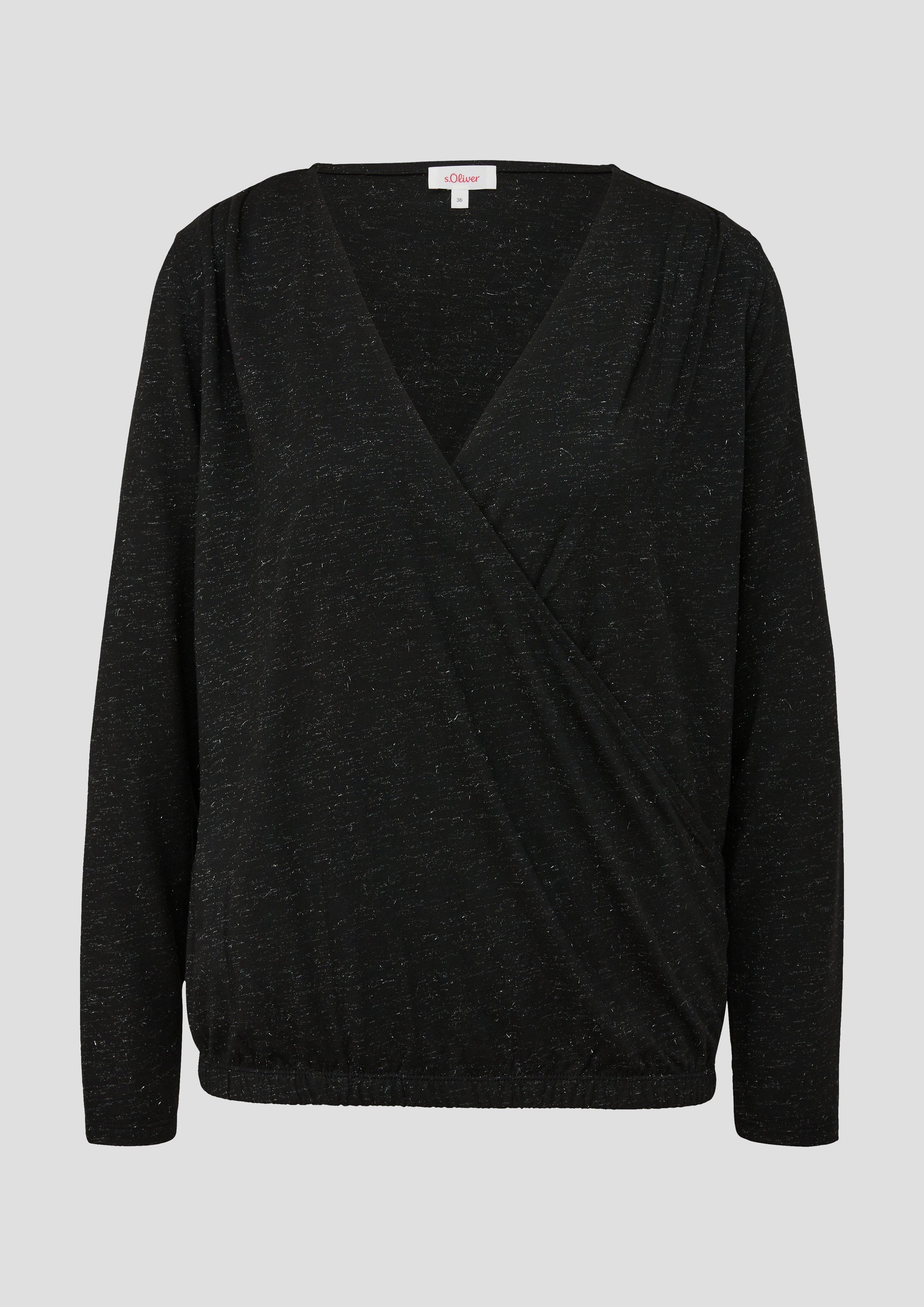 Longsleeve in lockerer Wickel-Optik  2139677-9999