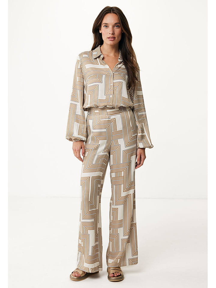 Mexx Marlenehose in Camel/ Creme günstig kaufen